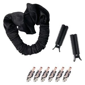Visage Heatless Hair Accessories - black